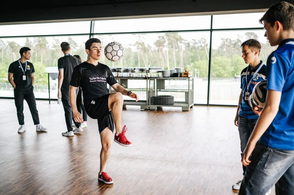 Walking-Act mit Samuel Weller